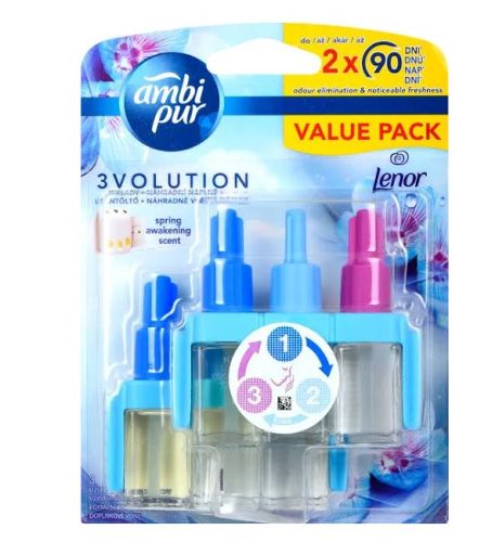 Ambi Pur 3Volution npl do elektrickho osvovae vzduchu Spring Awakening 2x20ml